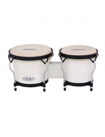 BONGOS TOCA PERCUSSION SINERGU 2100 WHITE & BLU