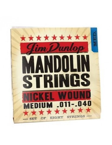 DUNLOP DMN1140 CORDE MANDOLINO NICKEL MEDIUM 8/SET