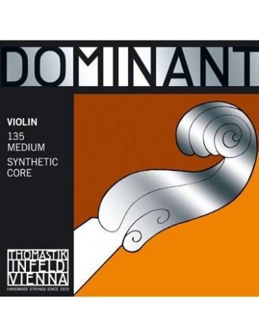 THOMASTIK 135 DOMINANT MEDIUM SYNTETIC CORE VO-MEDIO CORDE PER VIOLINO 4/4