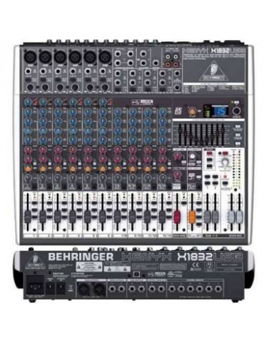 BEHRINGER XENYX X1832USB MIXER PASSIVO CON EFFETTI