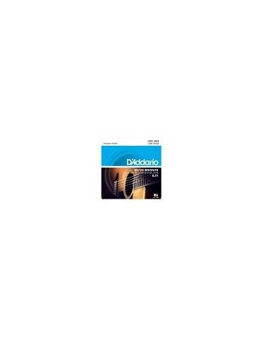  MUTA CORDE PER CHITARRA ACUSTICA D'ADDARIO EJ11 BRONZE 12/53 LIGHT