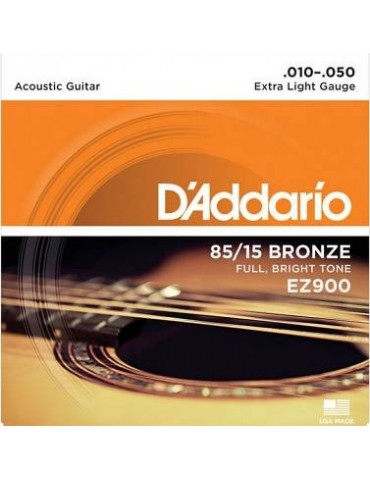 D'ADDARIO EZ900 85/15 - MUTA CORDE PER CHITARRA ACUSTICA 010-050