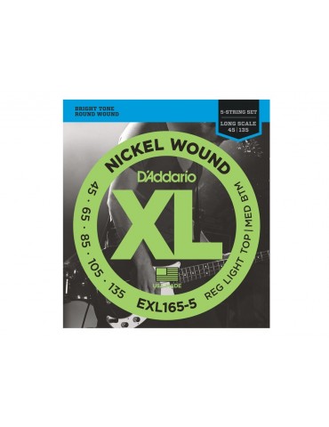 D'ADDARIO EXL165 - BASSO 4 CORDE PER BASSO ELETTRICO