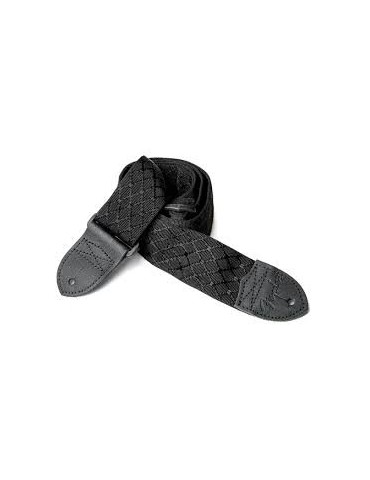 FENDER - NYLON JACQUARD STRAP 2 BLK SAT DIAMOND - 0990619001