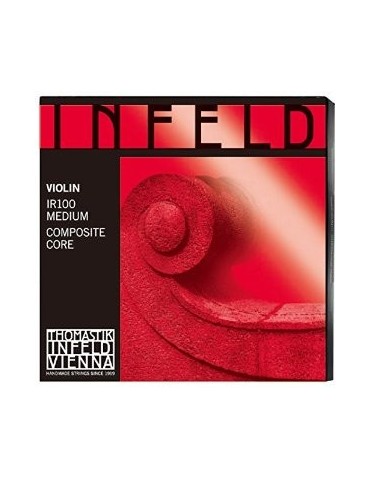 THOMASTIK INFELD IR100 MEDIUM ROSSO COMPOSITE CORE MUTA DI CORDE PER VIOLINO