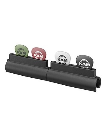 K&M 14510 PORTA PLETTRI DA ASTA + 4 PLETTRI (MADE IN GERMANY)