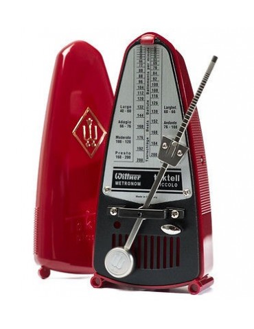 WITTNER METRONOMO MECCANICO TAKTELL PICCOLO ROSSO RUBINO 834 