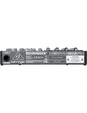 BEHRINGER XENYX 1202FX - MIXER PASSIVO 12 INGRESSI CON EFFETTI