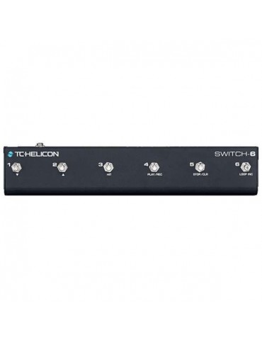 TC HELICON SWITCH-6 - FOOTSWITCH 6 PULSANTI PER VOICELIVE
