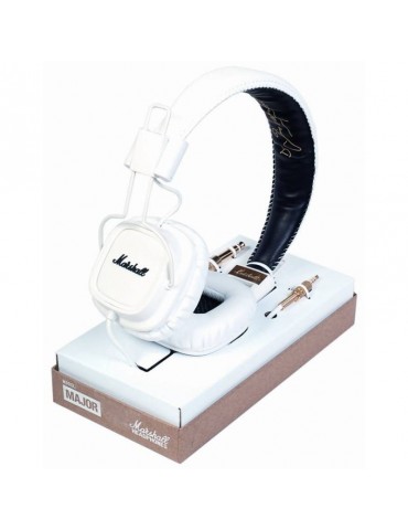 MARSHALL HEADPHONES MAJOR WHITE MK II ACCS 10132 CUFFIA 08191445