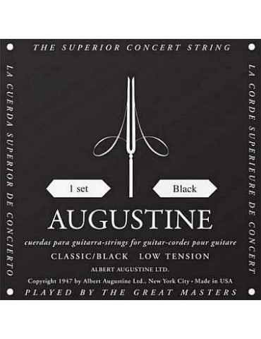 AUGUSTINE CLASSIC BLACK STRINGS - MUTA DI CORDE PER CHITARRA CLASSICA