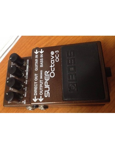 Boss oc-3 super octaver pedale chiatrra usato