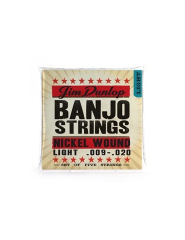 DJN0920 BANJO-NKL LIGHT-5/SET