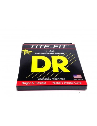 DR LT-9 Tite-Fit Nickel P Electric 9 42 L Lite Tite 