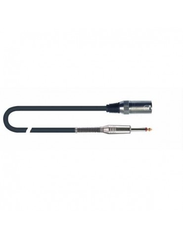 QUIK LOK CM200M-4,5BK CA MICR.C/CONN.XLR K-SERIE