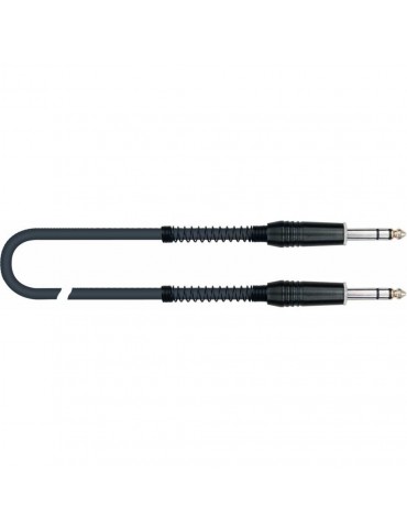 QUIK LOK STR602-3BK CAVO STR.BK 2 JACK STER MT.3