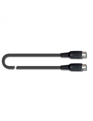 QUIK LOK S164-3BK CAVO MIDI NERO 3 METRI