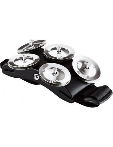 MEINL CFT5 BK CAJON CIMBALO/TAMBURELLO DA PIEDE CON 5 PIATTINI