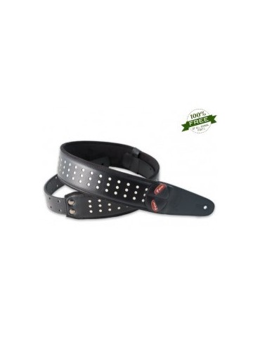 RIGHTON STRAPS HOLES BLACK TRACOLLA PER CHITARRA E BASSO