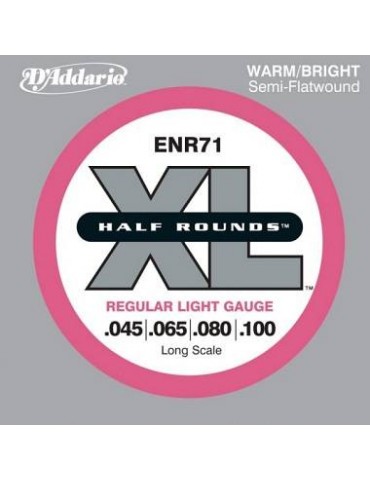 OPERAZIONE A PREMI CLEOPATRA SCONTO 3 EURO D'ADDARIO - ENR71 SET BASS HALF RND LONG 45-100