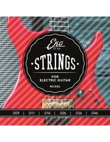 EKO ELECTRIC GUITAR STRINGS 09-46 SET