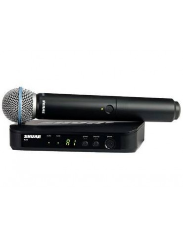SHURE BLX24EBETA58 KIT RADIOMICROFONO ANALOGICO PER VOCE