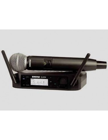 SHURE GLXD24E/SM58 RADIOMICROFONO DIGITALE PER VOCE