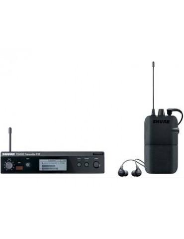 SHURE P3TER112GR PSM300 SET IN EAR MONITOR STEREO WIRELESS KIT COMPLETO