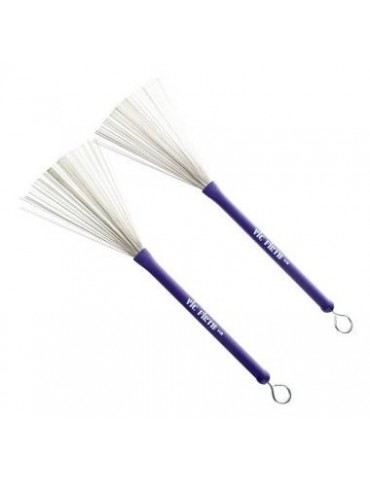 VIC FIRTH HERITAGE BRUSH AB-HB COPPIA SPAZZOLE