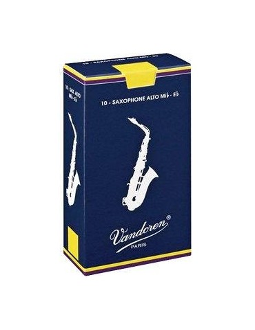 VANDOREN SR212 CONFEZIONE 10 ANCE PER SAX CONTRALTO IN MIB 2 TRADITIONAL