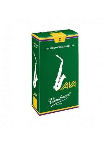 VANDOREN SR262 CONFEZIONE 10 ANCE PER SAX ALTO IN MIB 2 JAVA