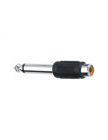 QUIKLOK AD/59 Adattatore audio RCA femmina/Jack 6.3 mm mono
