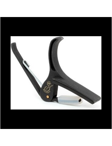 GP750BL - Capotasto mobile per chitarra 6 corde - Nero