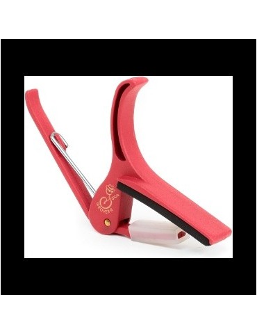 GP750RD - Capotasto mobile per chitarra 6 corde - Rosso
