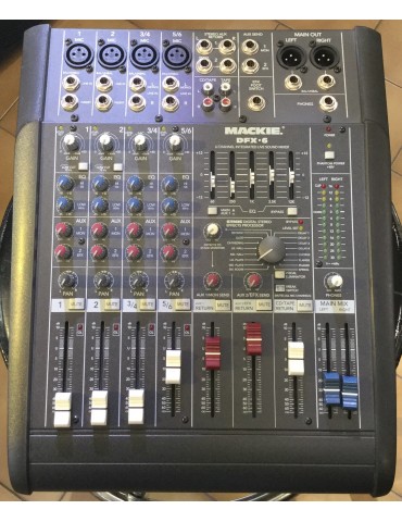 Mackie DFX 6 MIXER USATO IN OTTIME CONDIZIONI