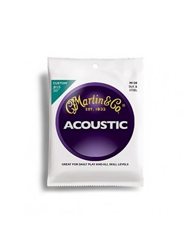 Muta corde per Chitarra Martin M130 Silk & Steel 6s