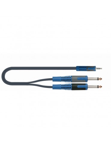QUIKLOK RKSA/140-2 Cavo assemblato adattatore Jack 6.3 mono /Jack 3.5 st