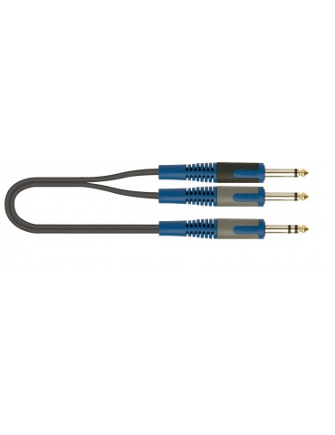 RKSA/100-2 Cavo assemblato adattatore Jack 6.3 stereo/Jack 6.3 mono