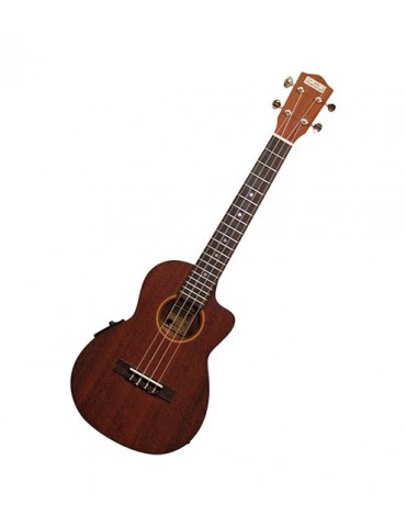 MAKAI UKULELE ELETTRIFICATO TENORE MOGANO TK-65