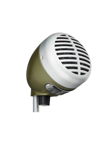 SHURE 520DX GREEN BULLET - MICROFONO DINAMICO CARDIOIDE PER ARMONICA A BOCCA