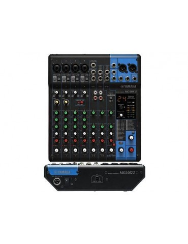 YAMAHA MG10XU, MIXER 10 CANALI USB CON ALIMENTAZIONE PHANTOM ED EFFETTI
