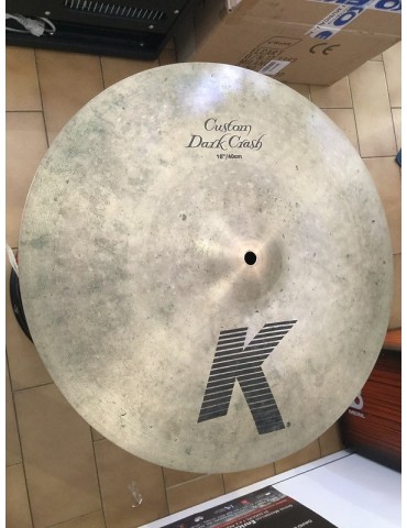 ZILDJIAN 16" K CUSTOM DARK CRASH (CM.40) PIATTO USATO