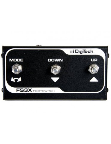 DIGITECH FS3X - PEDALE FOOTSWITCH 3 PULSANTI