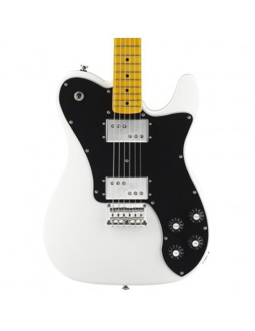 SQUIER - VINTAGE MODIFIED TELECASTER DELUXE MN OLYMPIC WHITE