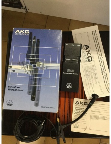 AKG C 409/B MICROFONO CONDENSATORE PER STRUMENTI A FIATO