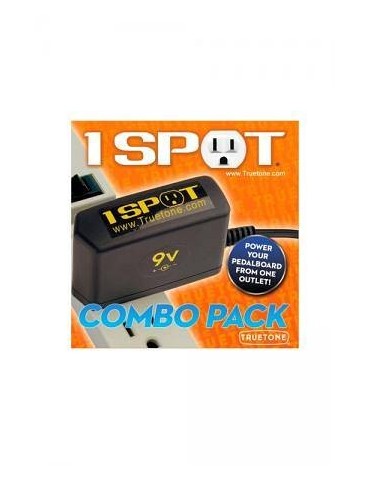1SPOT TRUETONE COMBO PACK ALIMENTATORE + CAVI MULTI ALIMENTAZIONE PER PEDALI
