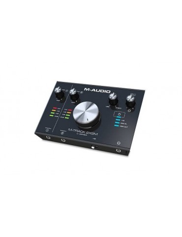 M-AUDIO M-TRACK 2X2M INTERFACCIA AUDIO USB MIDI 2 IN 2 OUT 24BIT 192KHZ