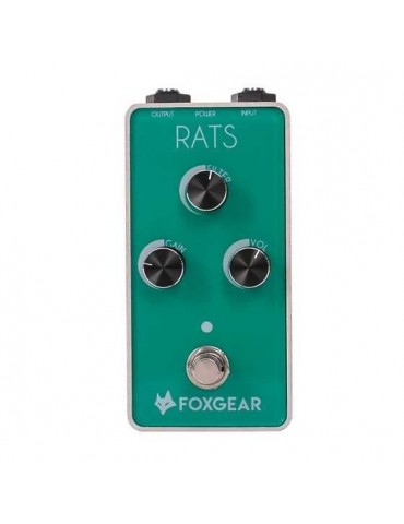 FOXGEAR RATS VINTAGE DISTORSION - PEDALE DISTORSORE PER CHITARRA