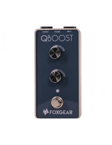 PEDALE EFFETTO CHITARRA BOOST FOXGEAR QBOOST