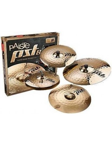 PIATTI PAISTE PST8 UNIVERSAL SET MEDIUM RIDE 20/CRASH 16/HI HAT 14/CRASH 18